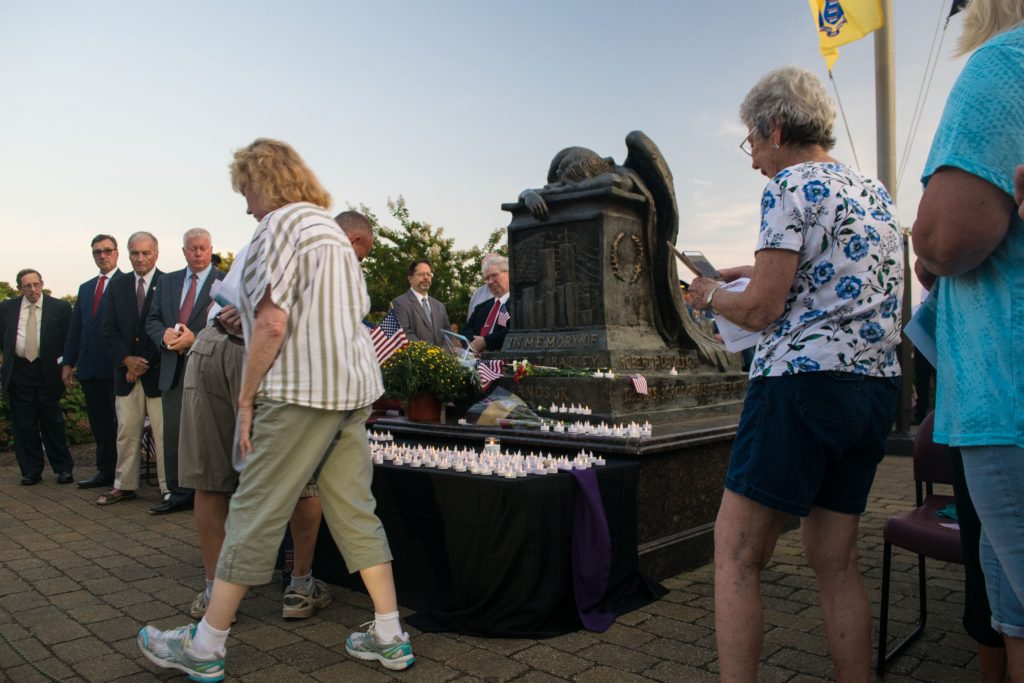 Brick Township's 2019 remembrance ceremony for the 9/11 attacks. (Photo: Daniel Nee)