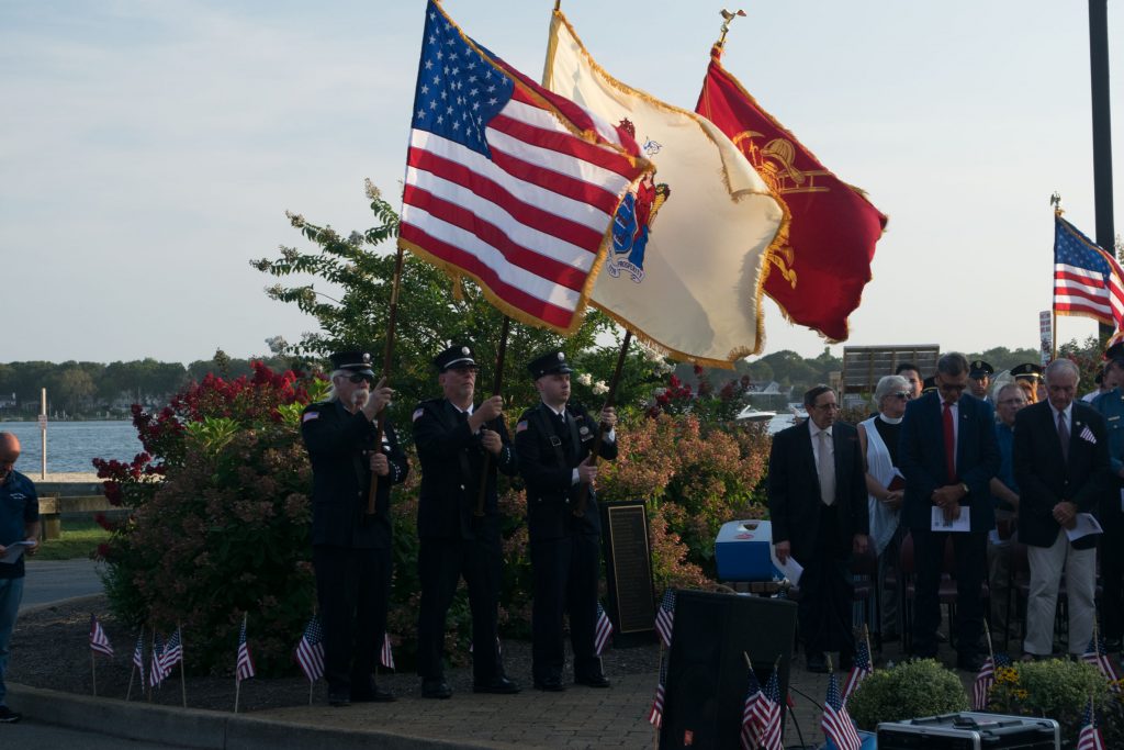 Brick Township's 2019 remembrance ceremony for the 9/11 attacks. (Photo: Daniel Nee)