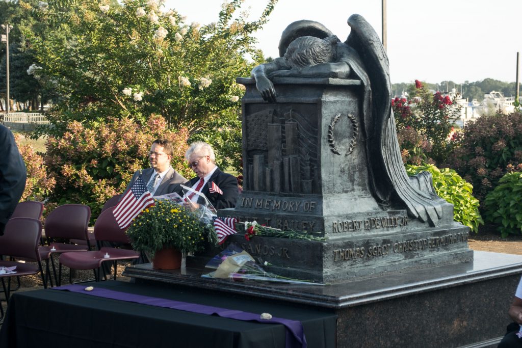 Brick Township's 2019 remembrance ceremony for the 9/11 attacks. (Photo: Daniel Nee)