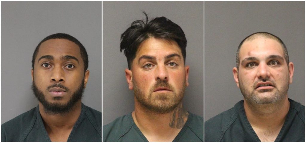 Crippen, Foley and Lobue (Photos: Ocean County Jail)
