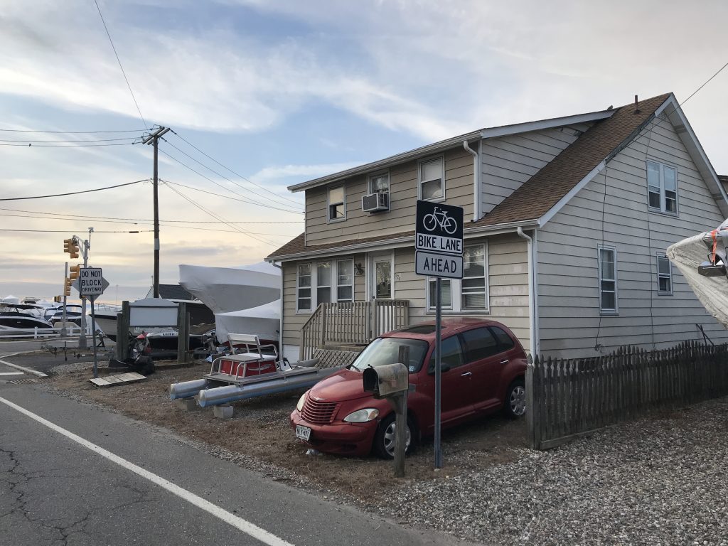 Four townhome units are proposed to replace a Princeton Avenue Marina, Jan. 30, 2020. (Photo: Daniel Nee)