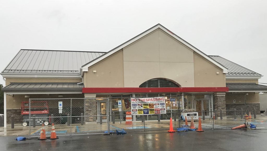 The Brick Boulevard Wawa store under construction, Feb. 10, 2020. (Photo: Daniel Nee)