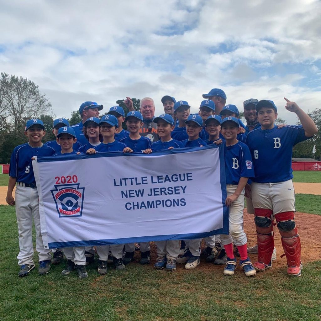 Members of the Brick Township Little League team get together following a championship season. (Photo: Brick Little League)