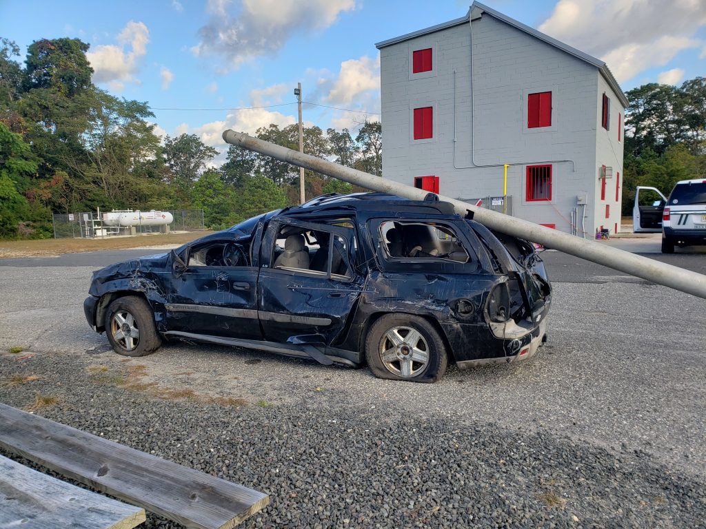 Brick first responders and those from neighboring towns carry out the Operation Chaos training exercise, Oct. 2020. (Photo: Brick Twp. Police)