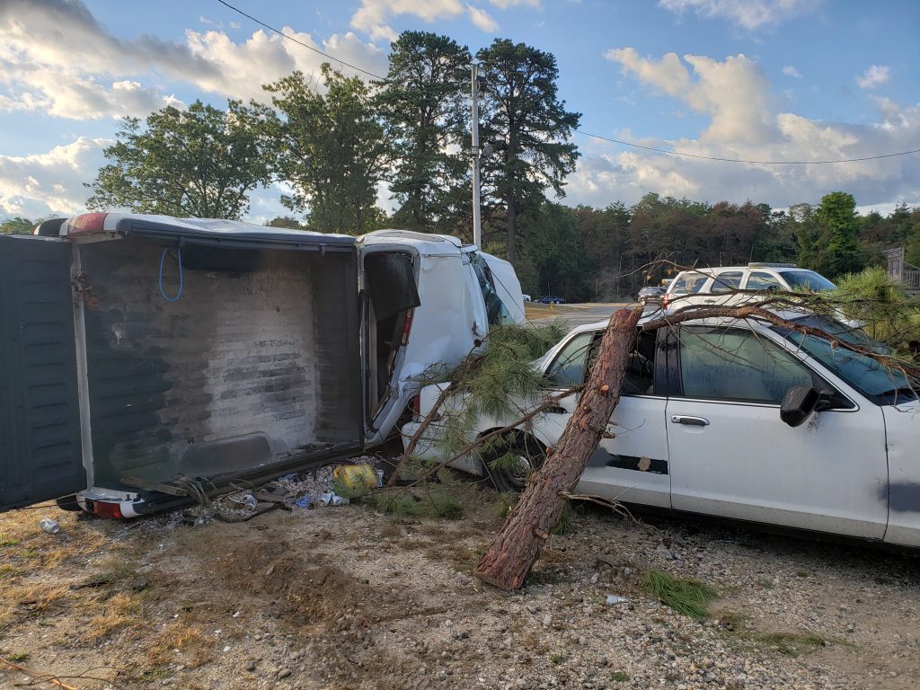 Brick first responders and those from neighboring towns carry out the Operation Chaos training exercise, Oct. 2020. (Photo: Brick Twp. Police)