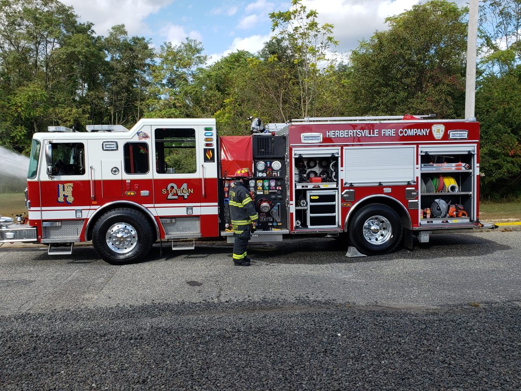 Brick first responders and those from neighboring towns carry out the Operation Chaos training exercise, Oct. 2020. (Photo: Brick Twp. Police)
