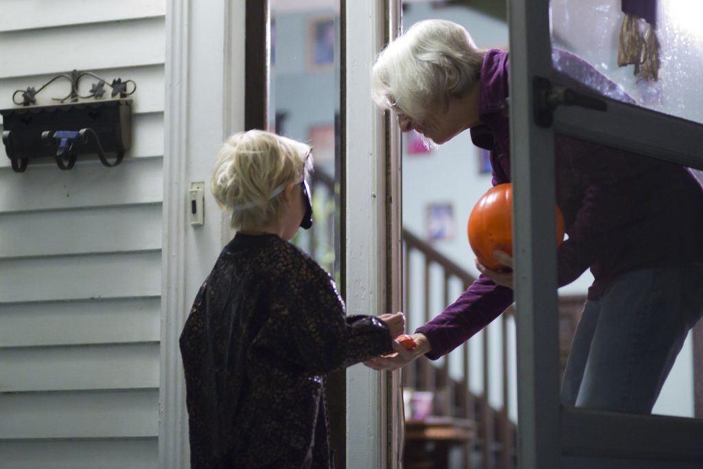 Trick-or-treating on Halloween. (Credit: Keri Logan/ Flickr)