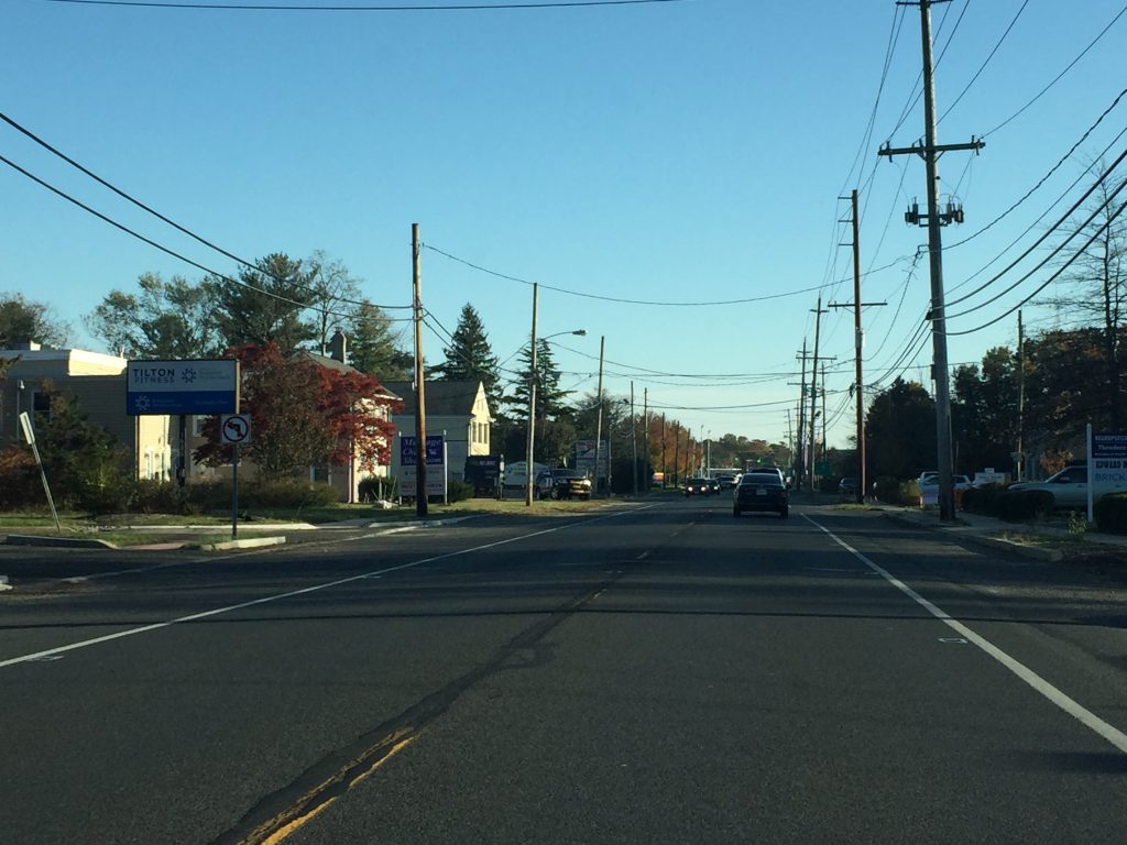 The Route 88 hospital support zone on Route 88, Brick. (Photo: Daniel Nee)