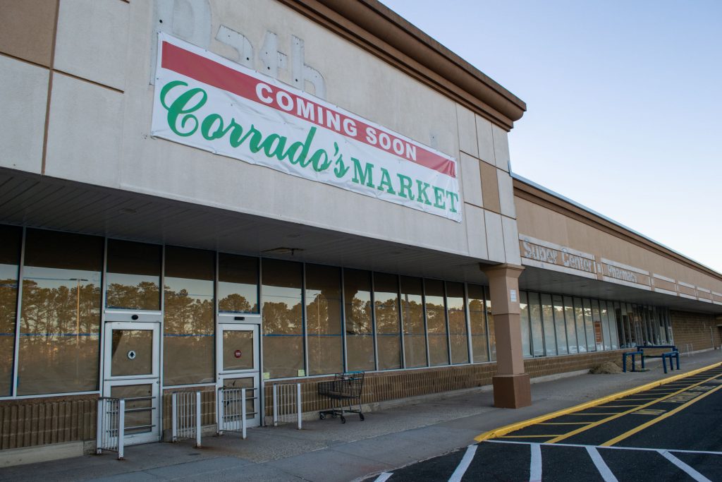 Corrado's Market, under construction in Brick, Jan. 2021. (Photo: Daniel Nee)