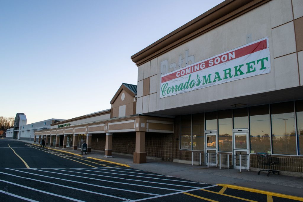 Corrado's Market, under construction in Brick, Jan. 2021. (Photo: Daniel Nee)