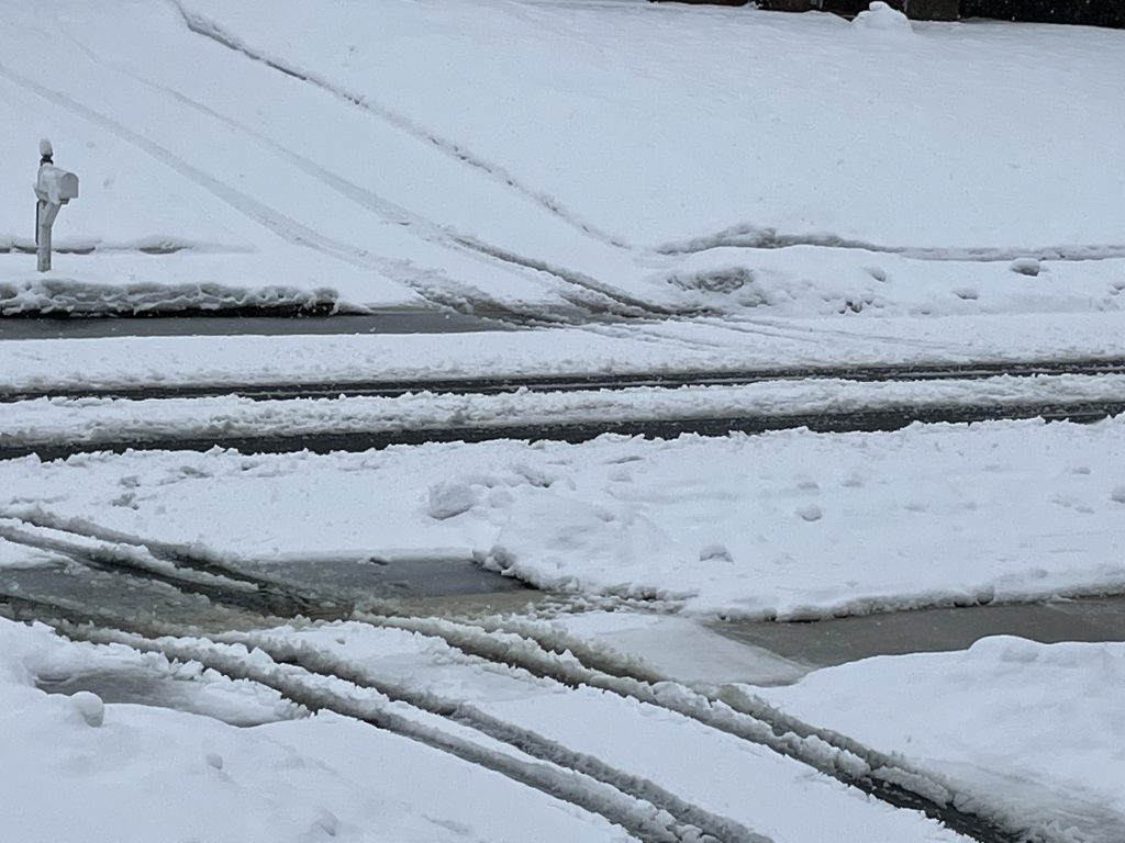 The Feb. 7, 2021 snowfall in Brick, N.J. (Photo: Daniel Nee)