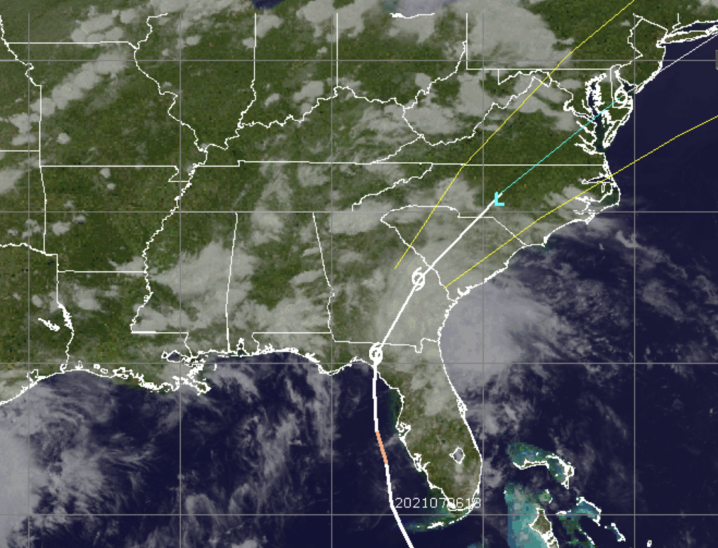 Tropical Storm Elsa (Credit: CIMSS/ Tropical)