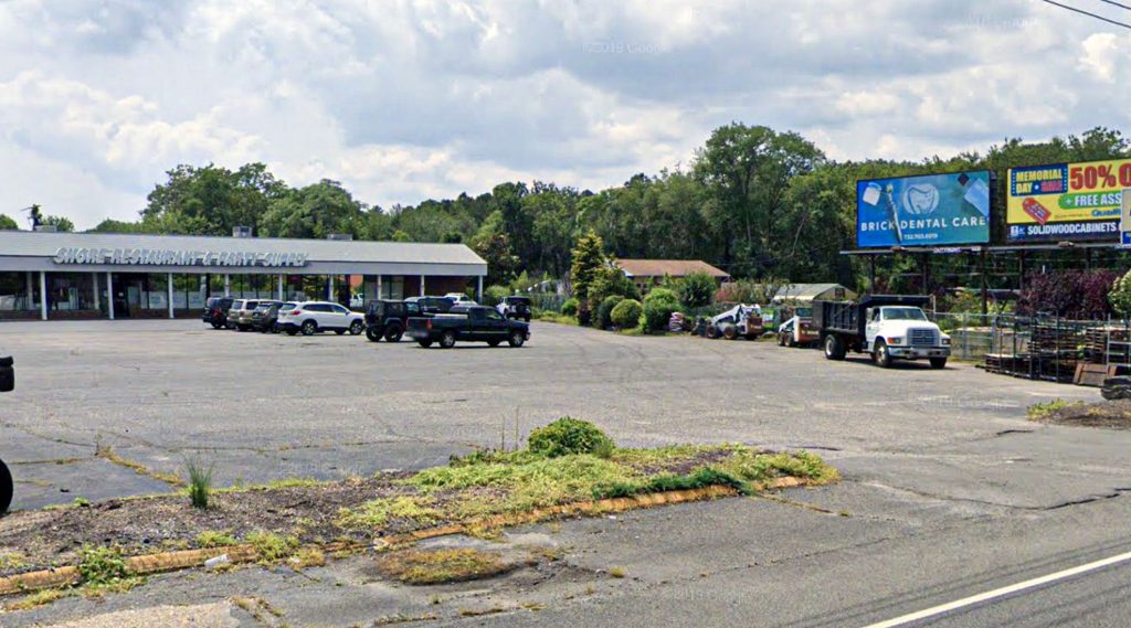 2045 Route 88 in Brick, where a brewery is proposed. (Credit: Google Earth)
