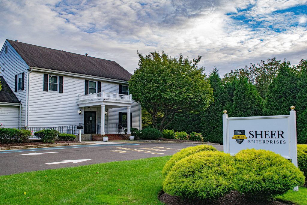 The former Colonial Funeral Home on Sally Ike Road, Brick, N.J., Sept. 2021. (Photo: Daniel Nee)