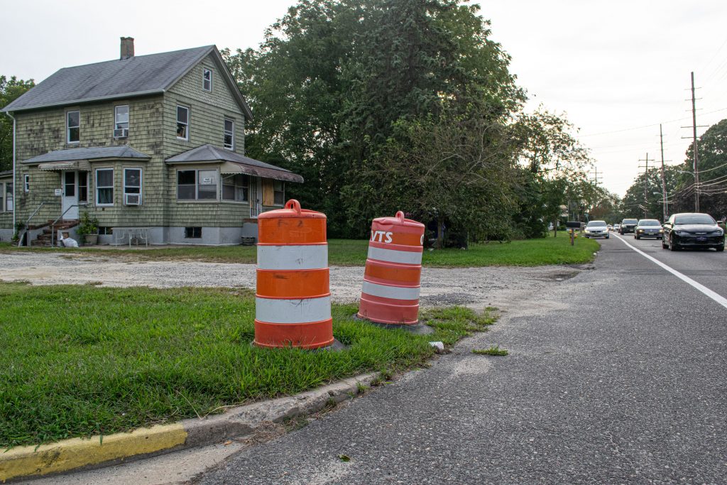 The property at 251 Drum Point Road, the subject of a proposal for a pole barn and residential complex. (Photo: Daniel Nee)