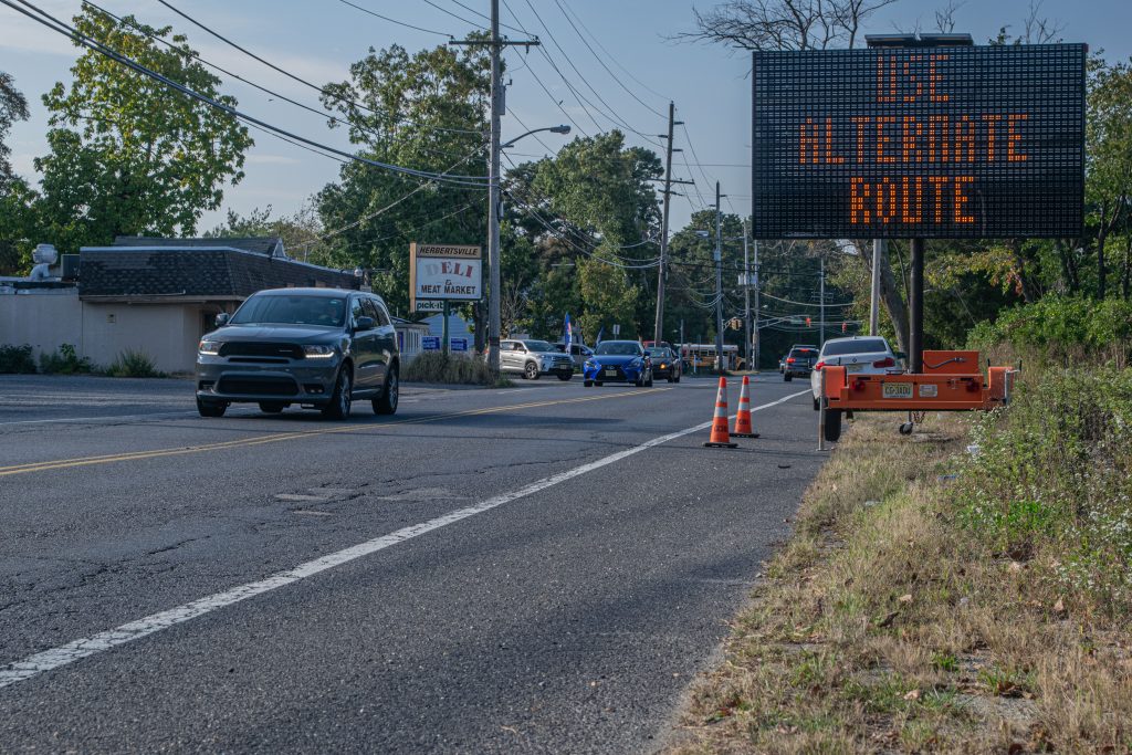 Herbertsville Road, Brick, N.J., Oct. 2021. (Photo: Daniel Nee)