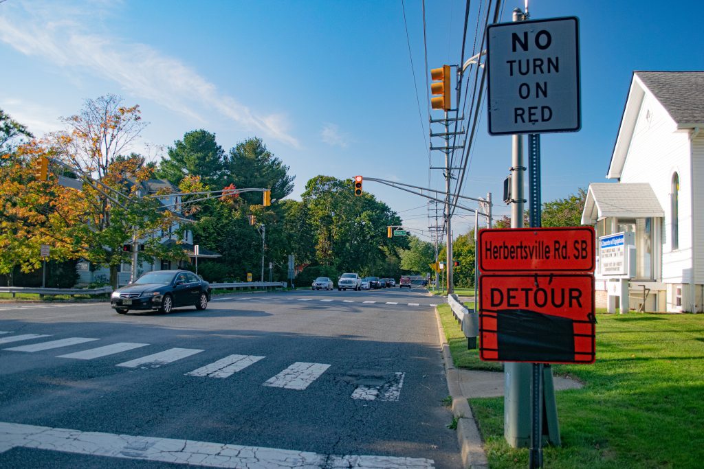 Herbertsville Road, Brick, N.J., Oct. 2021. (Photo: Daniel Nee)