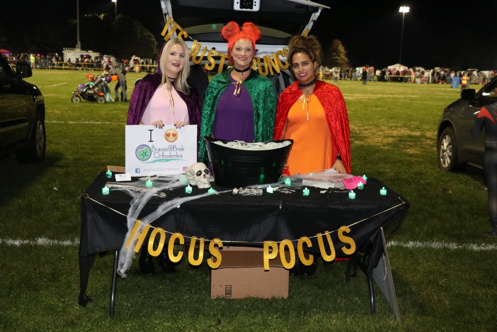 Revelers participate in Brick's Trunk or Treat celebration in 2019. (File Photo)