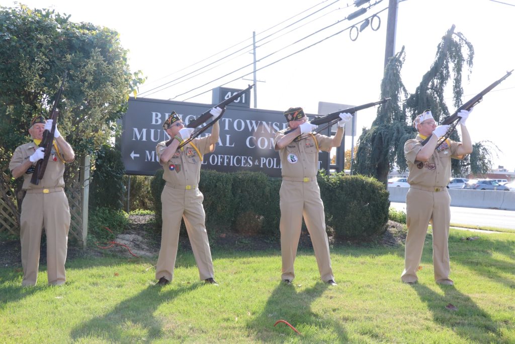 Brick Township hosts its annual Veterans Day ceremony, Nov. 11, 2021. (Photo: Brick Township)