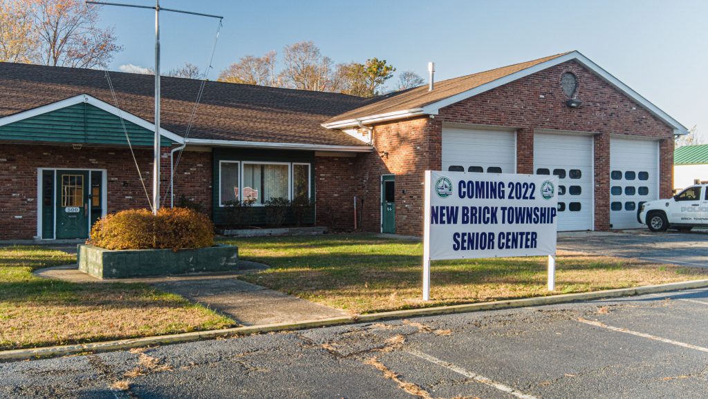 The future Brick Senior Center on Aurora Place. (Photo: Daniel Nee)