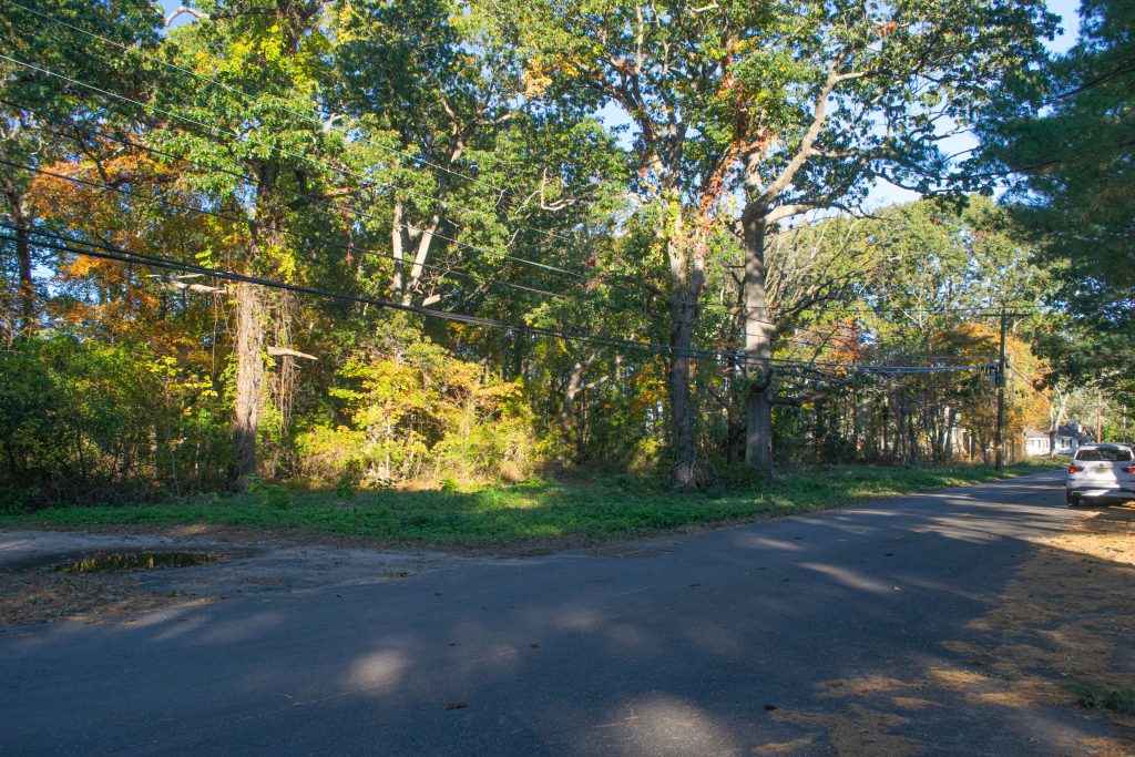 A proposed six home subdivision at Cherry Quay Road and Circle Drive in Brick, Nov. 1, 2021. (Photo: Daniel Nee)