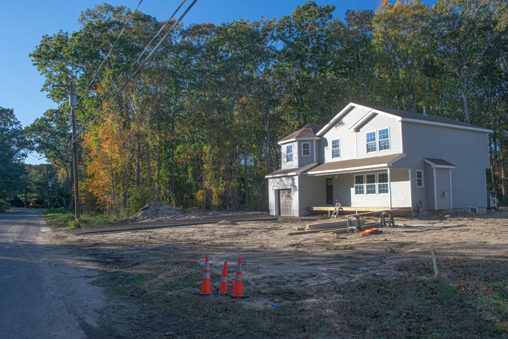 A proposed six home subdivision at Cherry Quay Road and Circle Drive in Brick, Nov. 1, 2021. (Photo: Daniel Nee)
