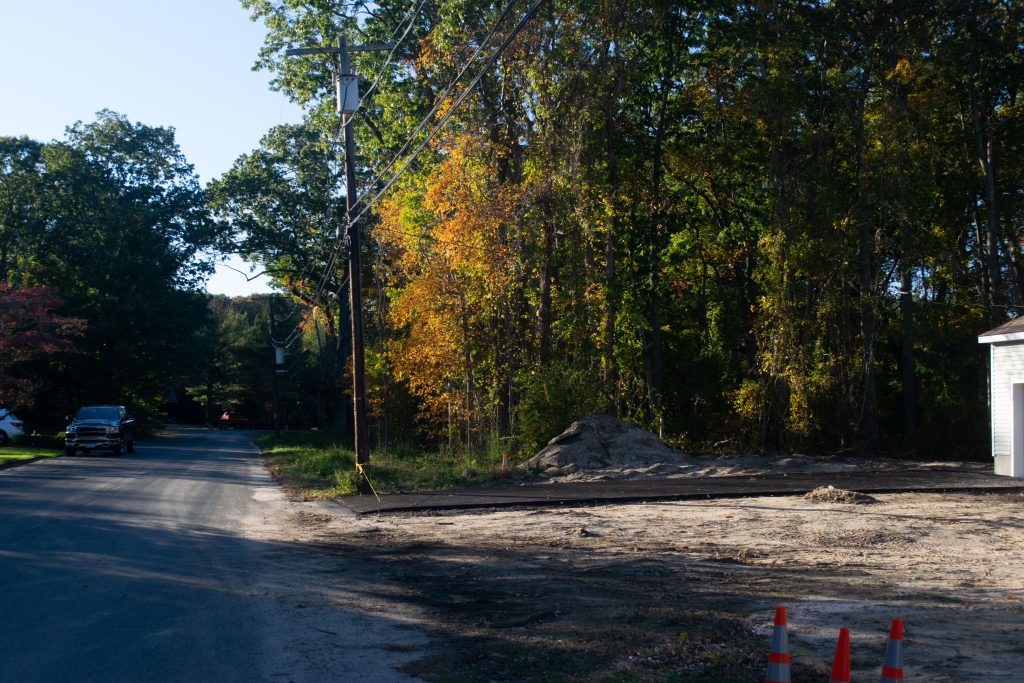 A proposed six home subdivision at Cherry Quay Road and Circle Drive in Brick, Nov. 1, 2021. (Photo: Daniel Nee)