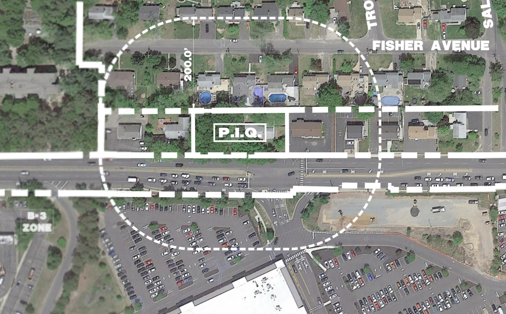 A proposed Smoothie King location in Brick, N.J. (Credit: Planning Board Exhibit)