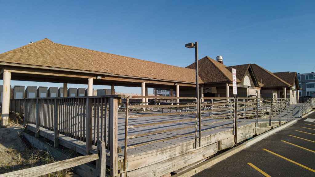 The Brick Beach III snack stand. (Photo: Daniel Nee)