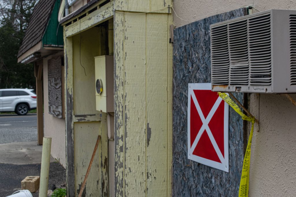 The former Herbertsville Deli on Herbertsville Road, Brick, N.J., April 2022. (Photo: Daniel Nee)