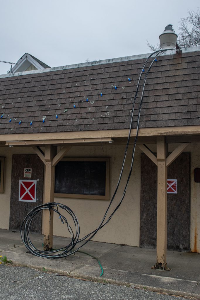 The former Herbertsville Deli on Herbertsville Road, Brick, N.J., April 2022. (Photo: Daniel Nee)