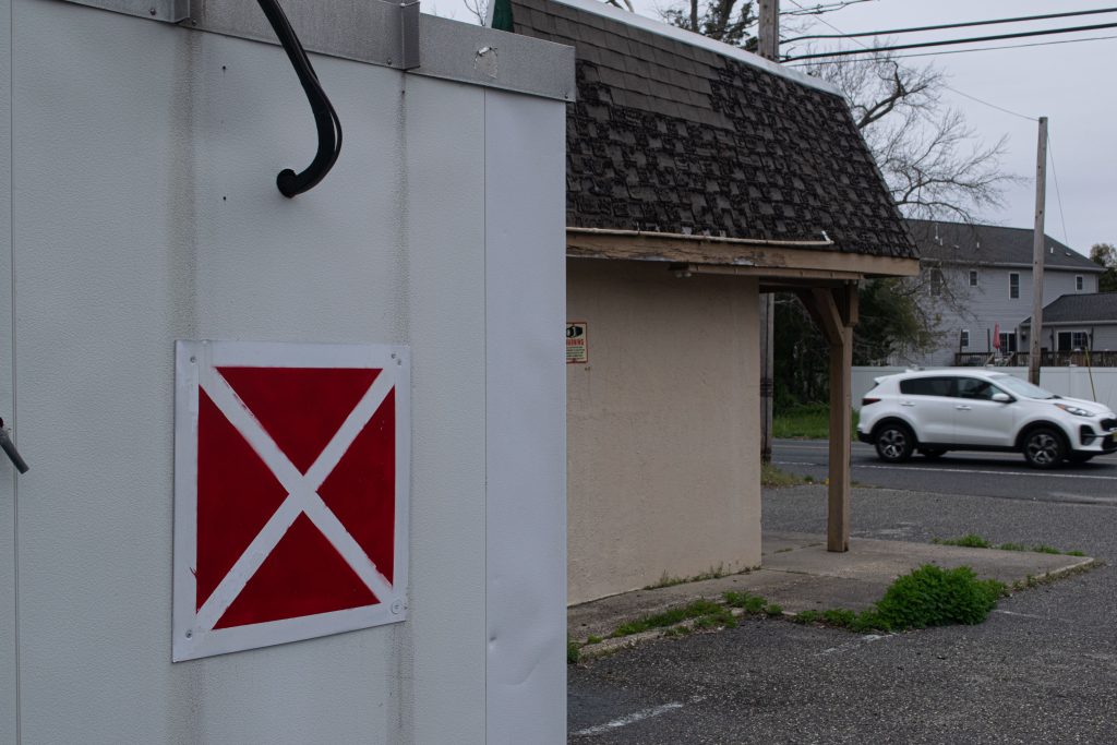 The former Herbertsville Deli on Herbertsville Road, Brick, N.J., April 2022. (Photo: Daniel Nee)