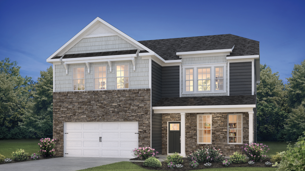A rendering of a proposed home that will be part of the development sought by D.R. Horton in Brick Township. (Photo: Planning Documents)
