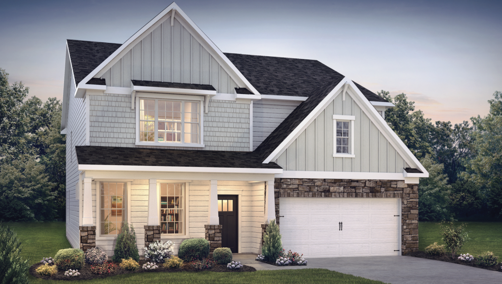 A rendering of a proposed home that will be part of the development sought by D.R. Horton in Brick Township. (Photo: Planning Documents)