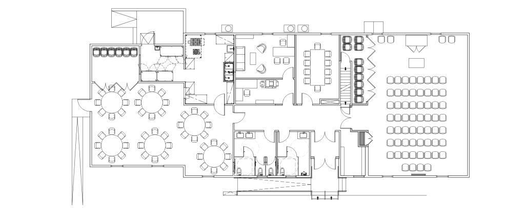 Architectural renderings of Temple Beth Or, Brick, N.J. (Planning Document)