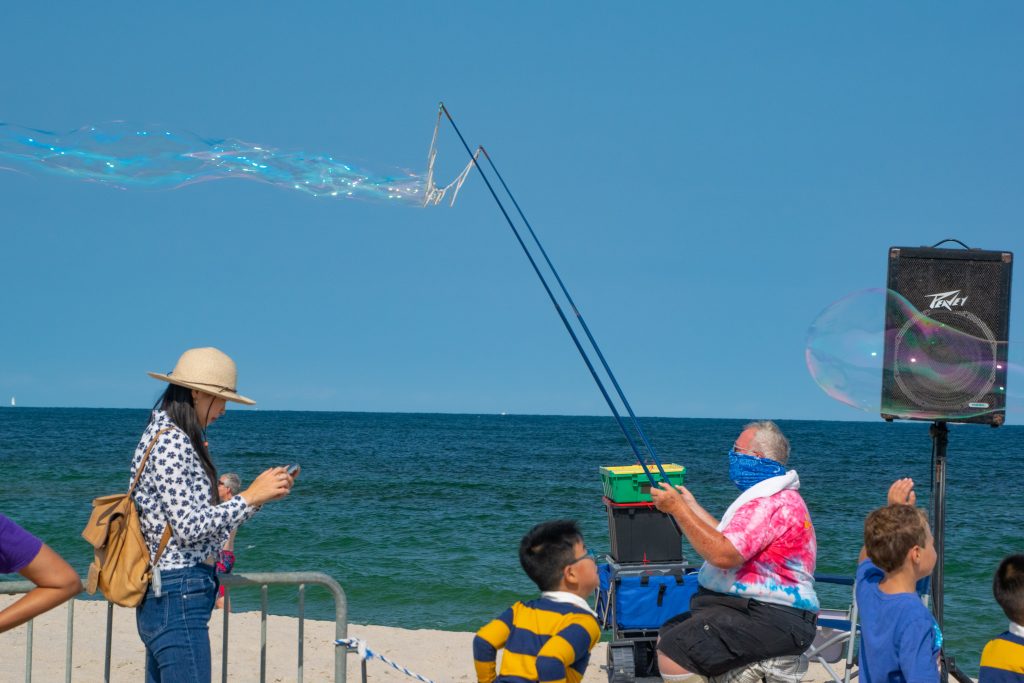 Brick Township's 2022 'Kite Fest' soars over Brick Beach III, Sept. 17, 2022. (Photo: Daniel Nee)