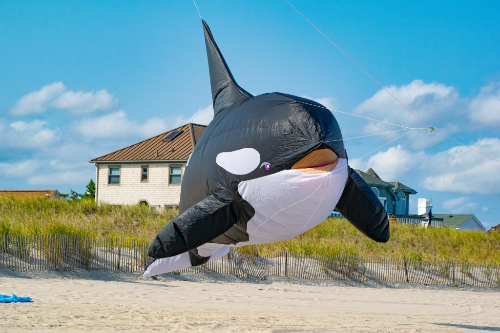 Brick Township's 2022 'Kite Fest' soars over Brick Beach III, Sept. 17, 2022. (Photo: Daniel Nee)