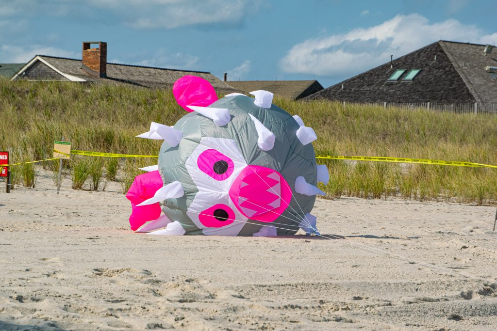 Brick Township's 2022 'Kite Fest' soars over Brick Beach III, Sept. 17, 2022. (Photo: Daniel Nee)