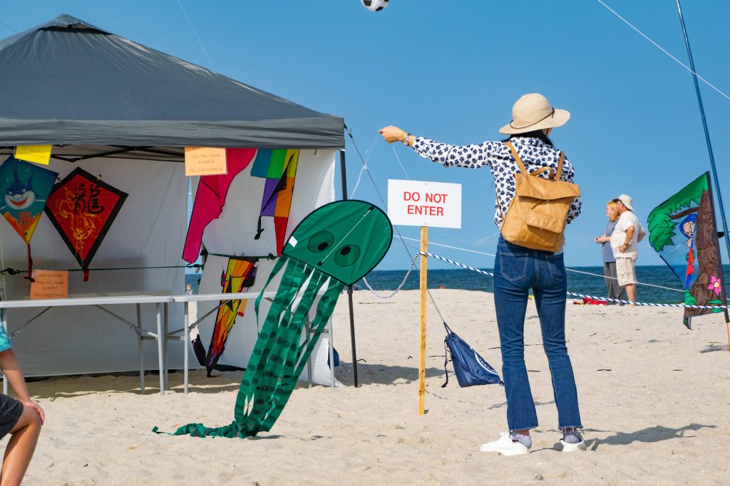 Brick Township's 2022 'Kite Fest' soars over Brick Beach III, Sept. 17, 2022. (Photo: Daniel Nee)