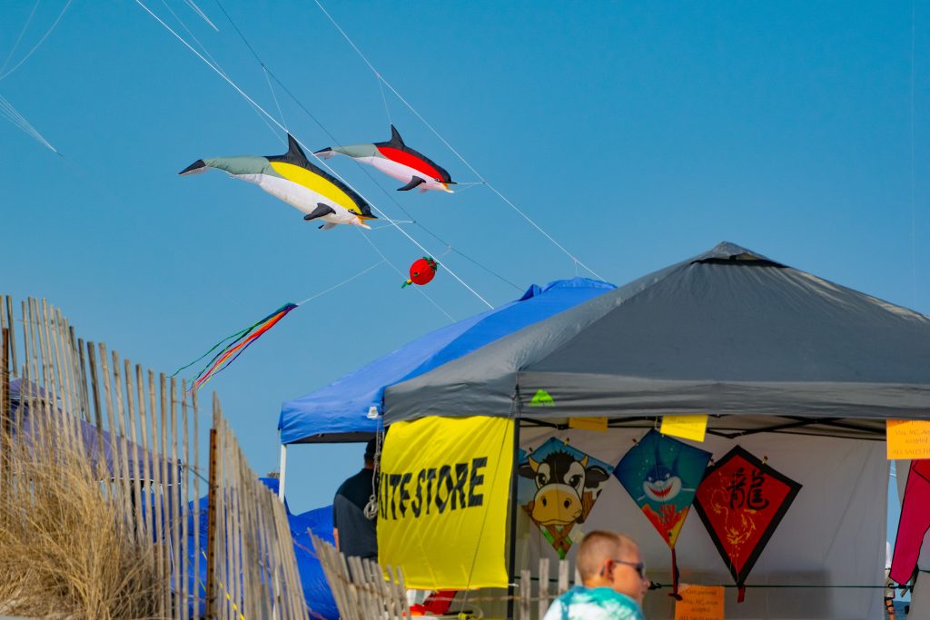 Brick Township's 2022 'Kite Fest' soars over Brick Beach III, Sept. 17, 2022. (Photo: Daniel Nee)