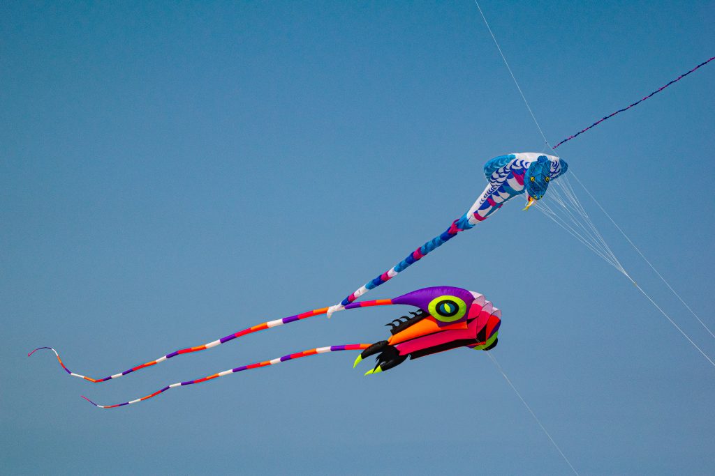 Brick Township's 2022 'Kite Fest' soars over Brick Beach III, Sept. 17, 2022. (Photo: Daniel Nee)