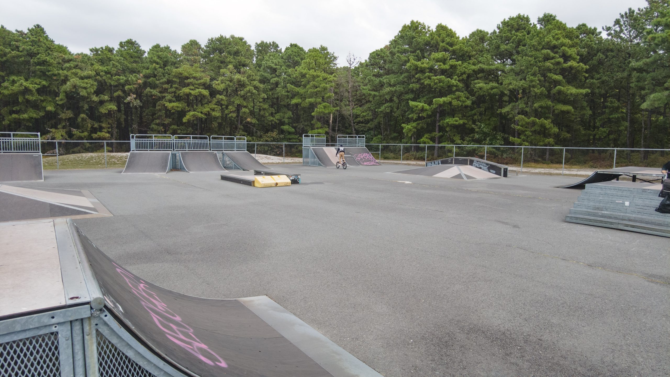 The skate park at the Drum Point Sports Complex, Brick, N.J., Sept. 2022. (Photo: Daniel Nee)