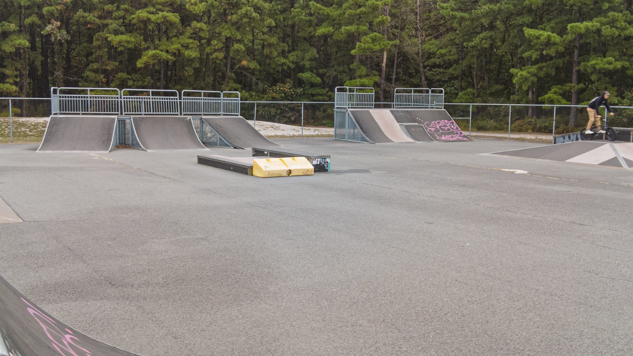 The skate park at the Drum Point Sports Complex, Brick, N.J., Sept. 2022. (Photo: Daniel Nee)