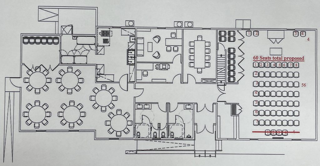 A layout of the proposed Temple Beth Or, Brick, N.J., Dec. 2022. (Planning Document)
