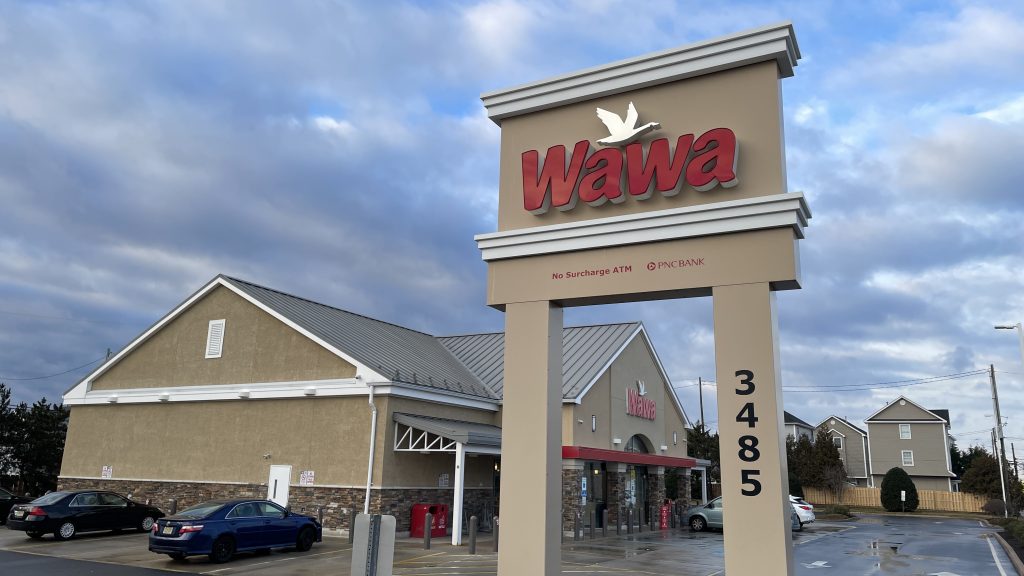Wawa, Normandy Beach, N.J., Jan. 2023. (Photo: Daniel Nee)