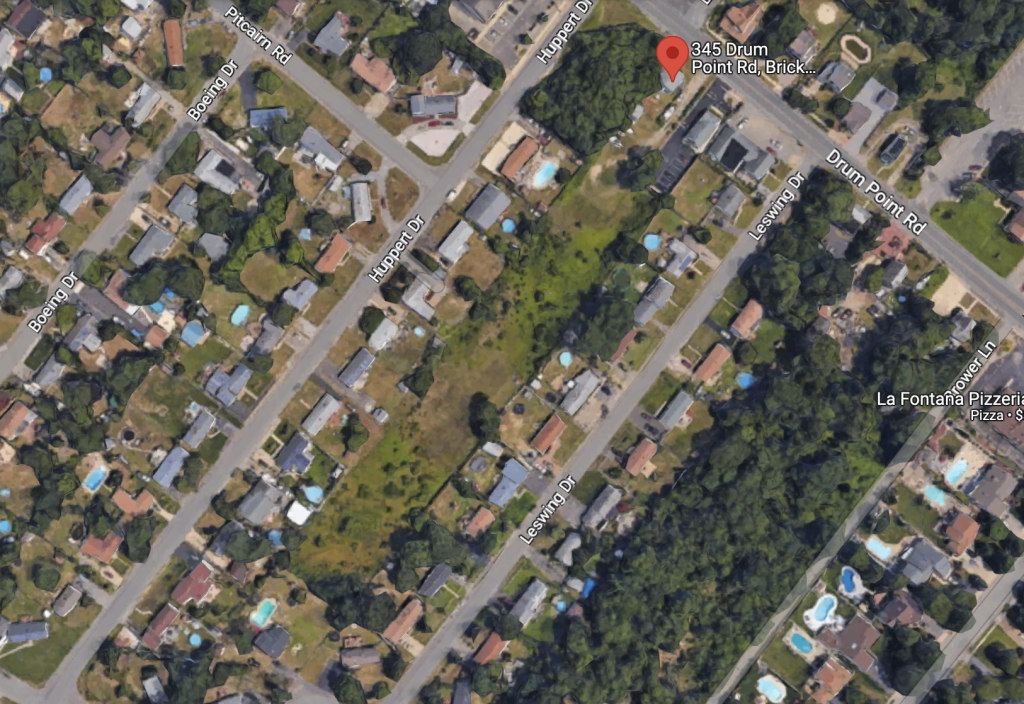A self-storage facility proposed for 345 Drum Point Road, Brick, N.J. (Photo: Daniel Nee)