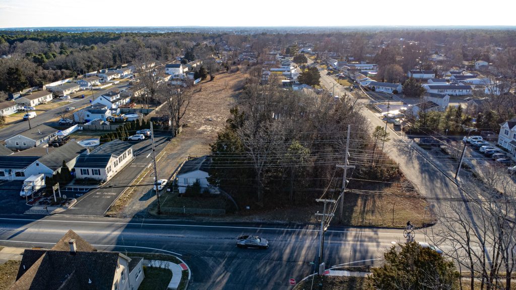 A self-storage facility proposed for 345 Drum Point Road, Brick, N.J. (Photo: Daniel Nee)