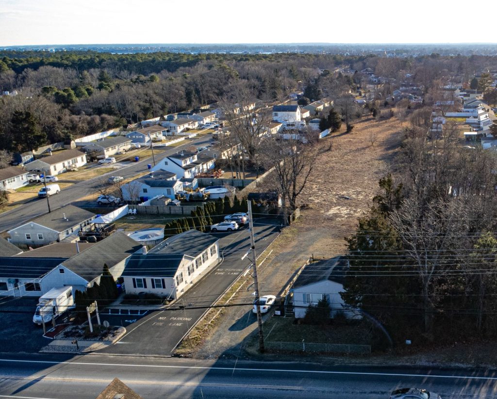 A self-storage facility proposed for 345 Drum Point Road, Brick, N.J. (Photo: Daniel Nee)