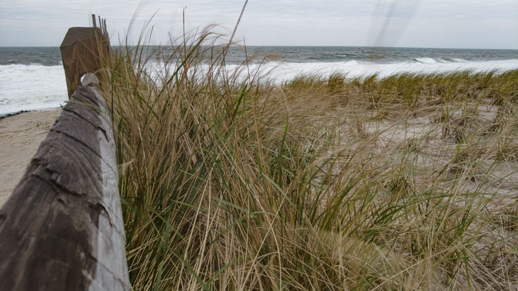 A coastal storm begins at the Jersey Shore, April 28, 2023. (Photo: Shorebeat)
