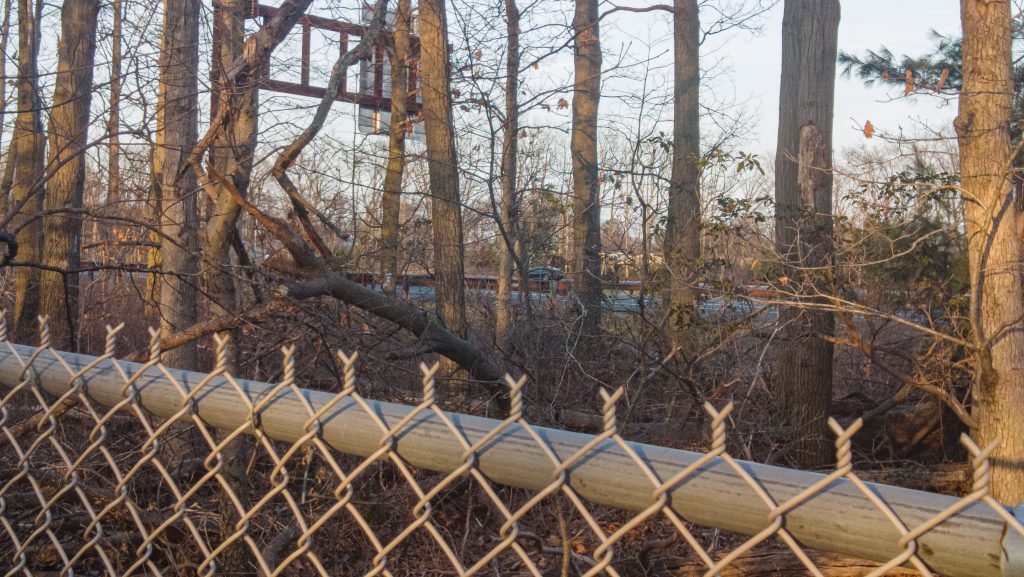 Evergreen Woods and its location near the Garden State Parkway. (File Photo: Daniel Nee/Shorebeat)